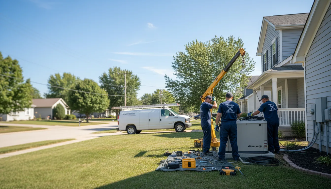 Generator Installation in Bentonville, AR near me
